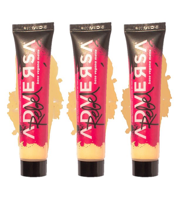 Adversa - Base Matte Rebel Medios Claros AD513 - 3 Und