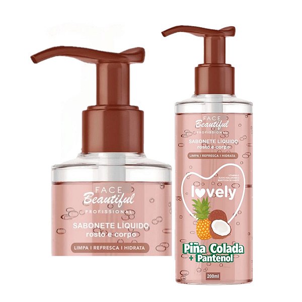 Face Beautiful - Sabonete Pina Colada Pantenol Vegano FB482