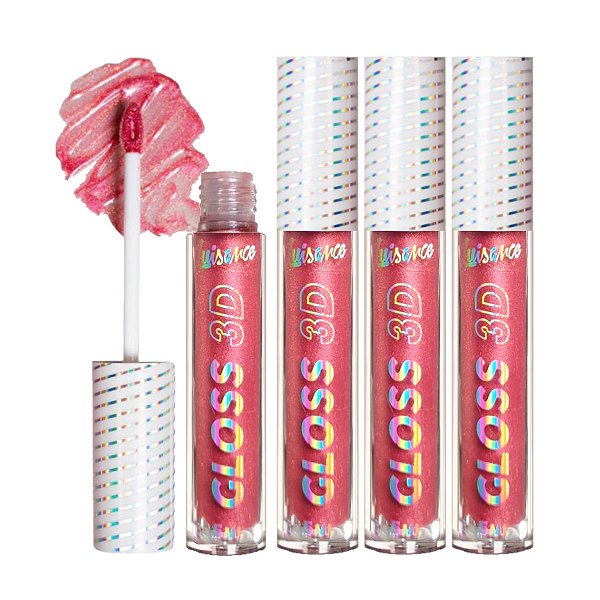 Luisance - Lip Gloss 3D Cintilante DIva faz Assim L5303 Cor 08 - 6 Und
