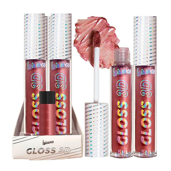 Luisance - Lip Gloss 3D Cintilante To Impactada L5303 Cor 09 - 12 Und