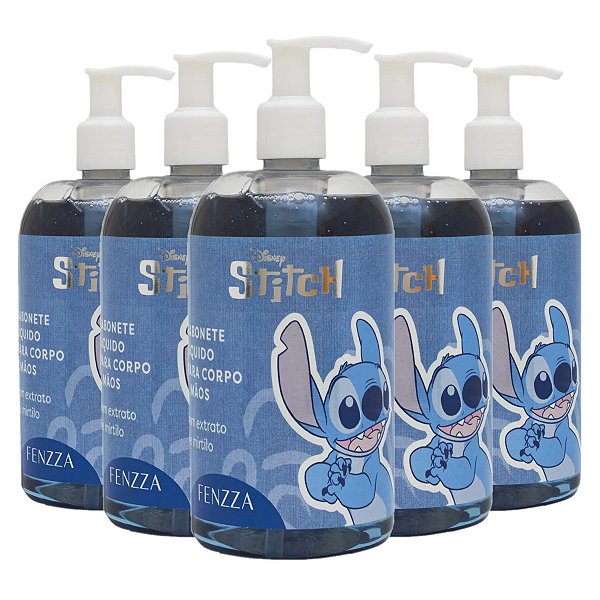 Fenzza - Sabonete Corpo e Mão Stitch Disney DIS217 - 12 Und