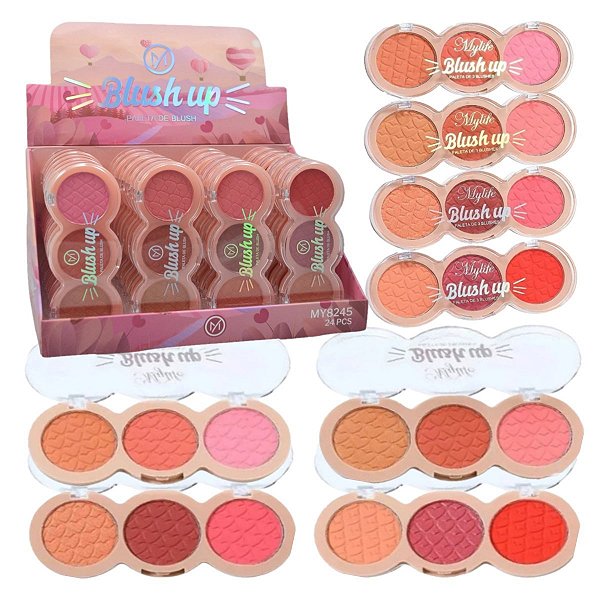 My Teen - Paleta Trio Blush Up MY8245 - 24 Und