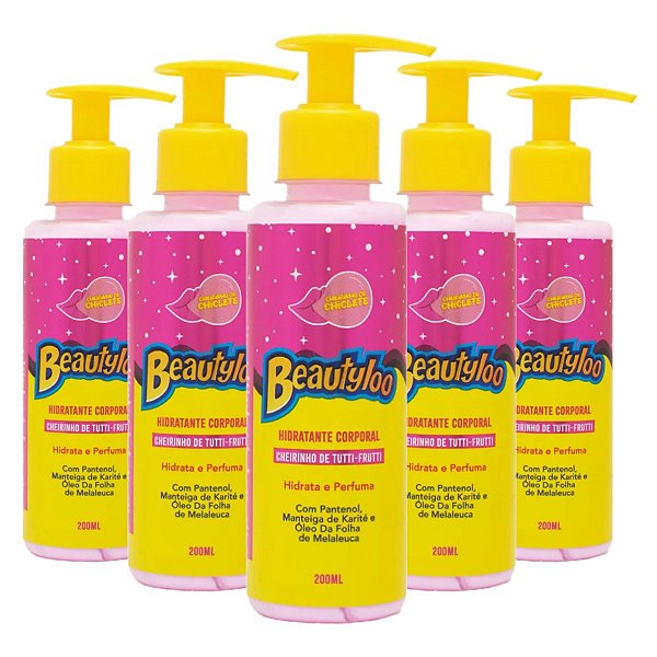 Face Beautiful - Hidratante Beautyloo Tutti Frutti - 12 Und