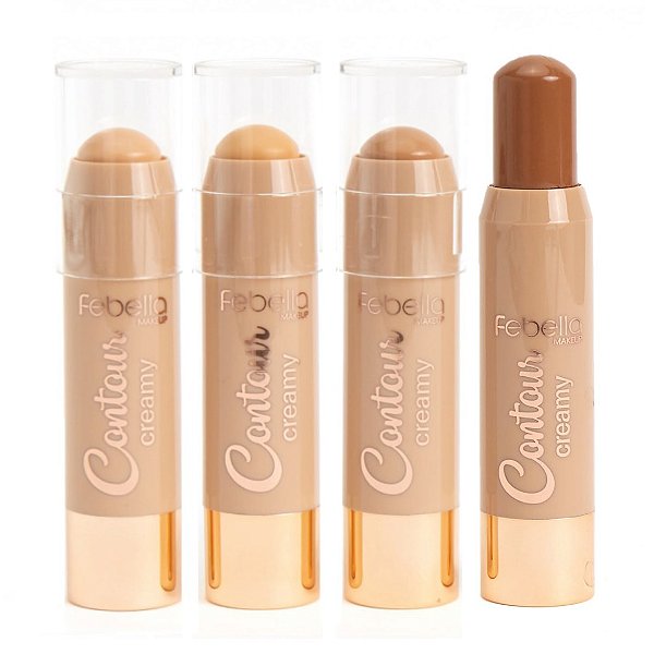 Febella - Contorno Stick Bastão Creamy CL50910 - 4 Und
