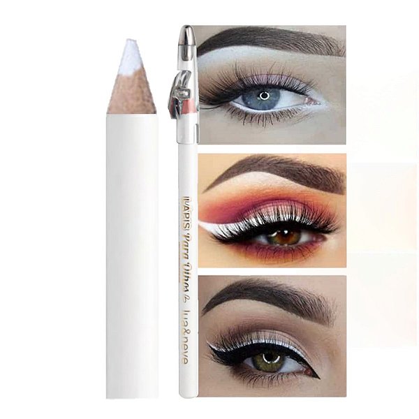 Lua e Neve - Lapis de Olho Prova Dagua LN05011 - BRANCO