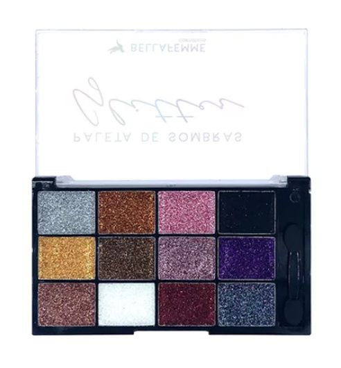 Bella Femme - Paleta de Sombras Glitter  BF10062