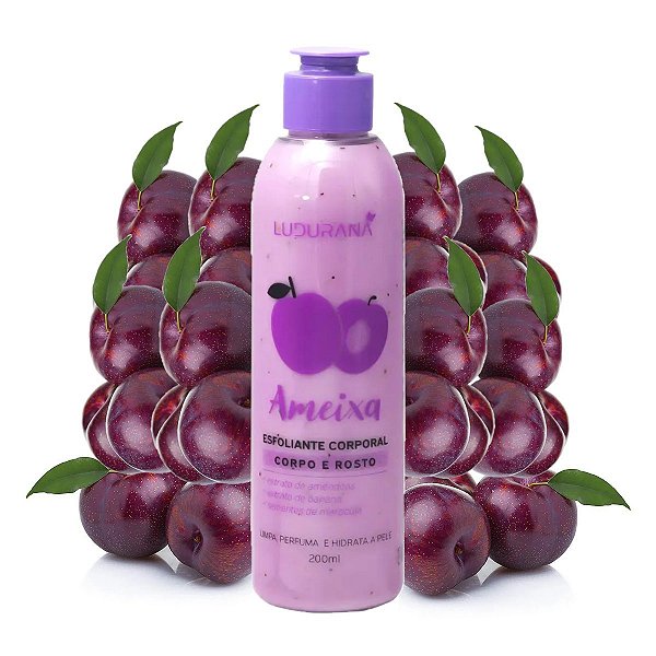 Ludurana - Esfoliante Corpo e Rosto Ameixa B00289