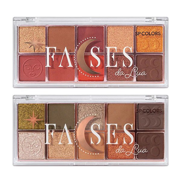 SP Colors - Paleta de Sombras Fases da Lua SP353 - 6 Und