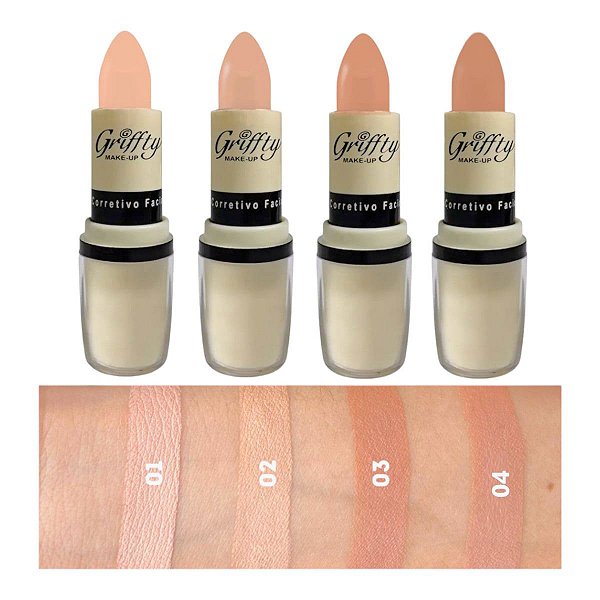 Griffty - Corretivo Facial Stick GFB3050 - 4 Und