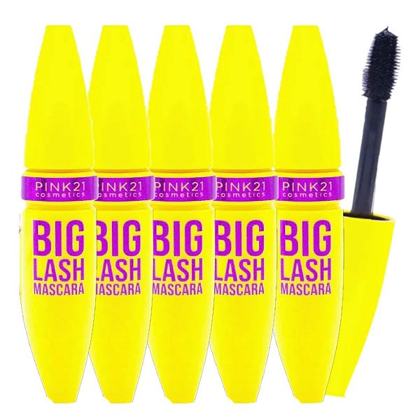 Pink 21 - Mascara de Cilios Big Prova Dagua CS2160 - 6 Und
