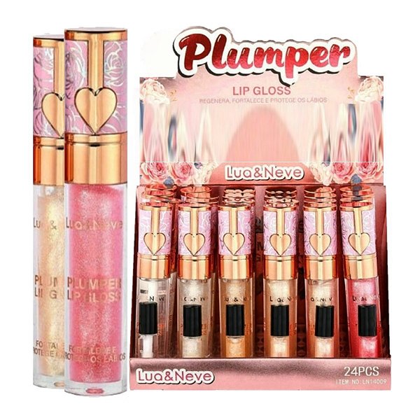 Lua e Neve - Lip Gloss Plumper Glitter LN14009 - 24 Und