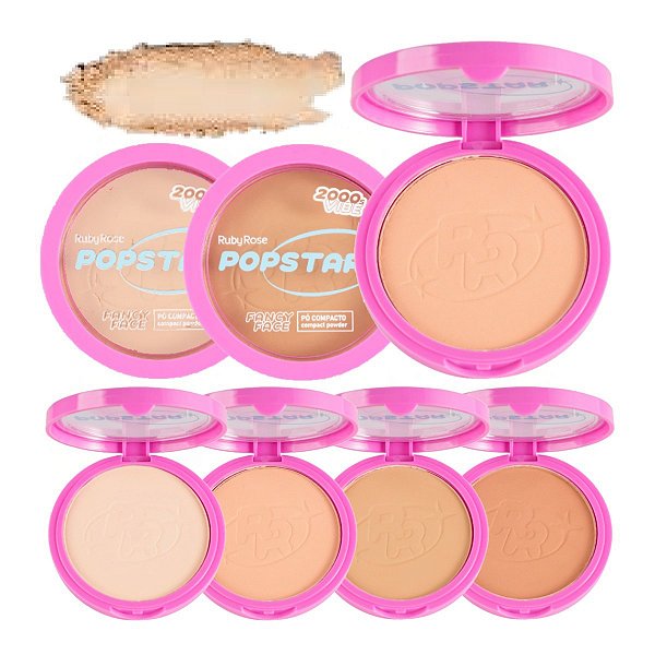 Ruby Rose - Po Compacto Popstar Claros M406 G1 - 4 Und