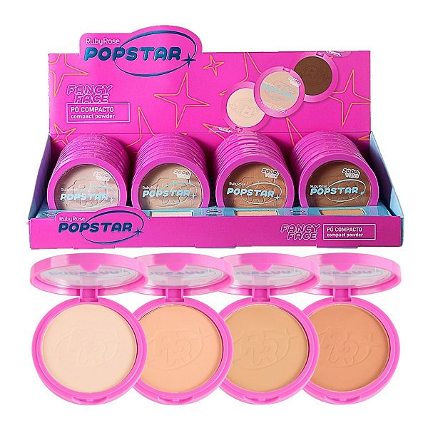 Ruby Rose - Po Compacto Popstar Claros M406 G1 - 24 Und