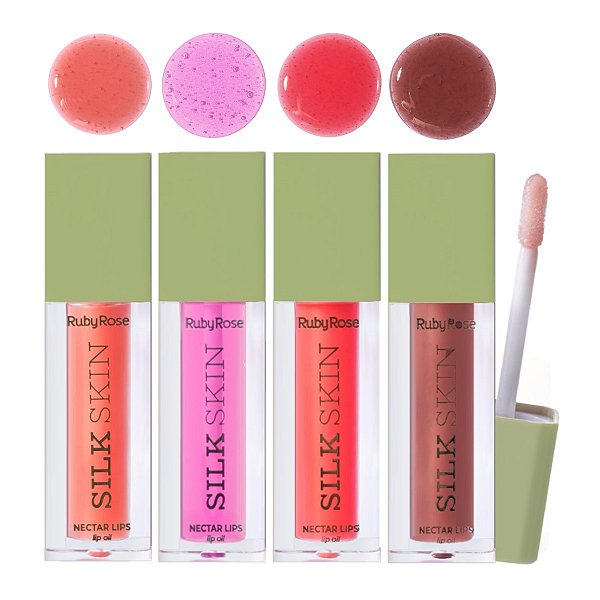 Ruby Rose - Lip Oil Nectar Silk Skin L6504 - 4 Und