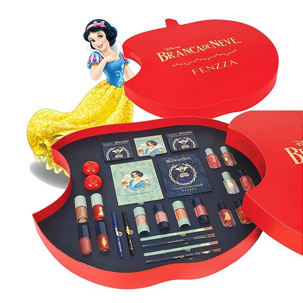 Fenzza - Kit Maquiagem Branca de Neve Maça Edição Limitada