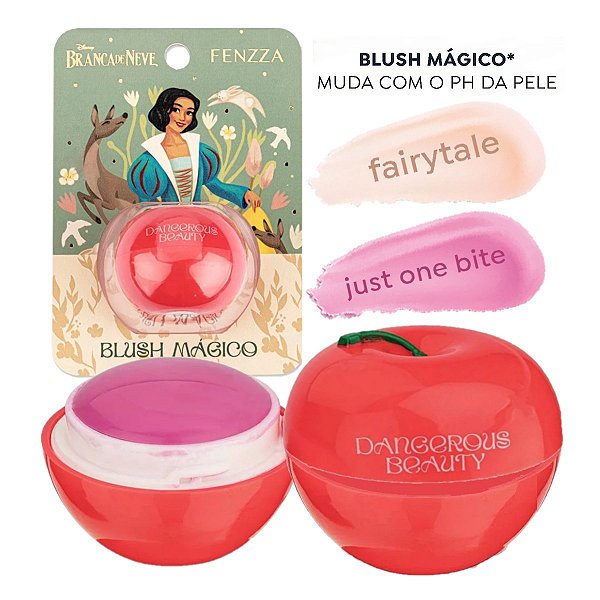 Fenzza - Blush Magico Branca de Neve DIS223 - 12 Und