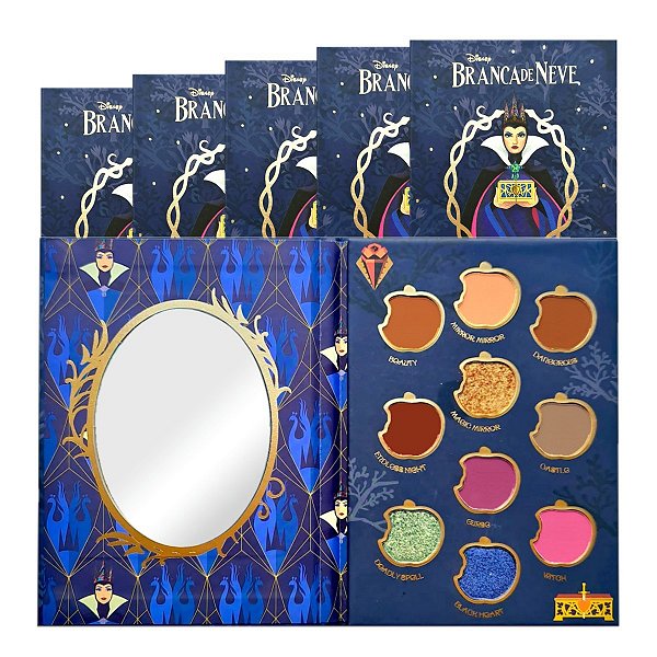 Fenzza - Paleta de Sombras Disney Rainha Ma DIS233 - 6 Und