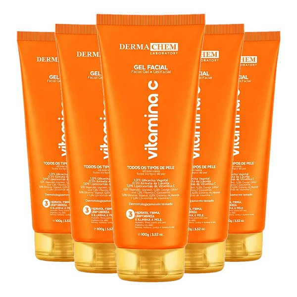 Dermachem - Gel Vitamina C 08712 - Caixa C/12Unid