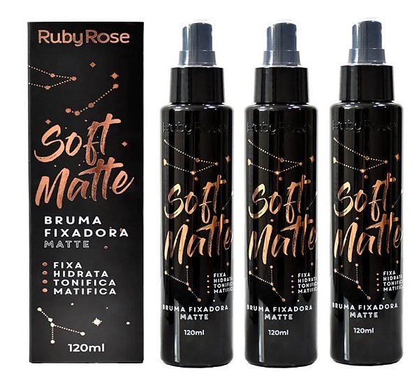 Ruby Rose - Bruma Fixadora Soft Matte HB335 ( 12 Unidades )