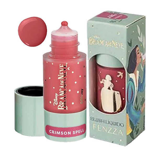 Fenzza - Blush Liquido Branca de Neve DIS220 - CRIMSON SPELL