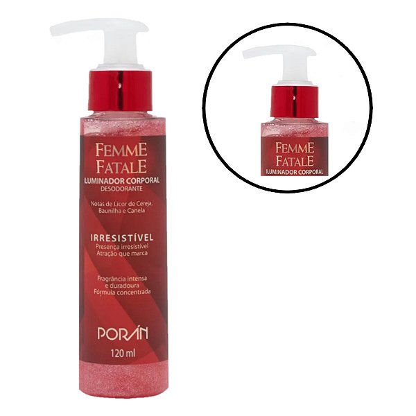 Poran - Iluminador Corporal Femme Fatale Irresistível PR382