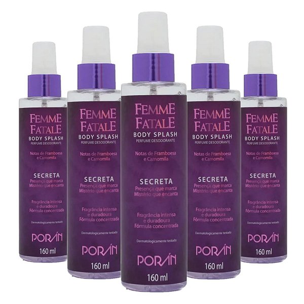 Poran - Body Splash Femme Fatale Secreta PR361 - 6 Und