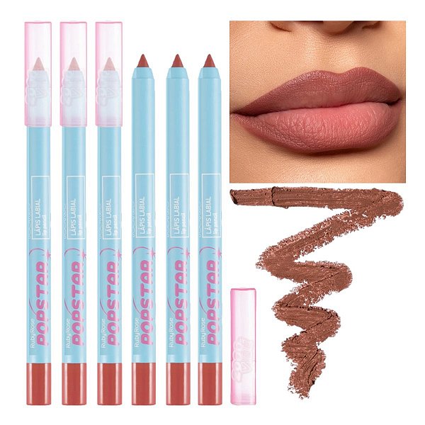Ruby Rose - Lapis Labial Popstar L6700 Pop Perfection - 6 Un