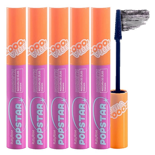 Ruby Rose - Mascara de Cilios Popstar Bombastic E2004 - 6 Und