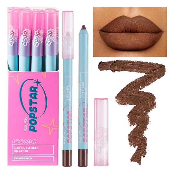Ruby Rose - Lapis Labial Popstar L6700 Comeback - 12 Und