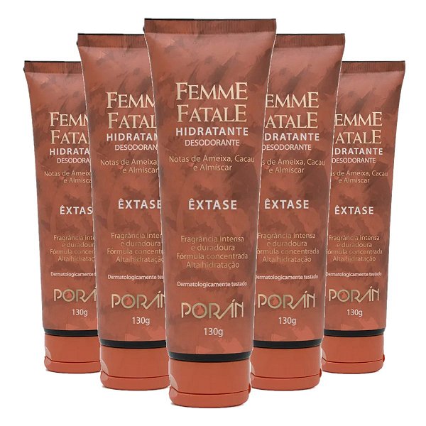 Poran - Hidratante Femme Fatale Extase Vegano PR350 - 6 Und