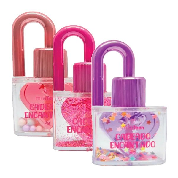 Mia Make - Lip Oil Incolor Cadeado Encantado 565 - 6 Und