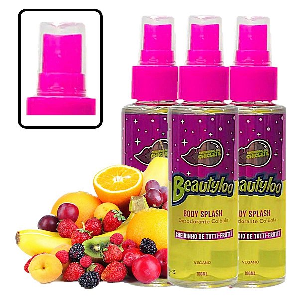 Face Beautiful - Body Splash Beautyloo Tutti Frutti FB577 - 6 Und