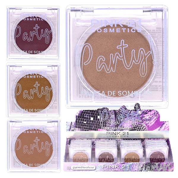 Pink 21 - Paleta de Sombra Party CS4290 A - 24 Und
