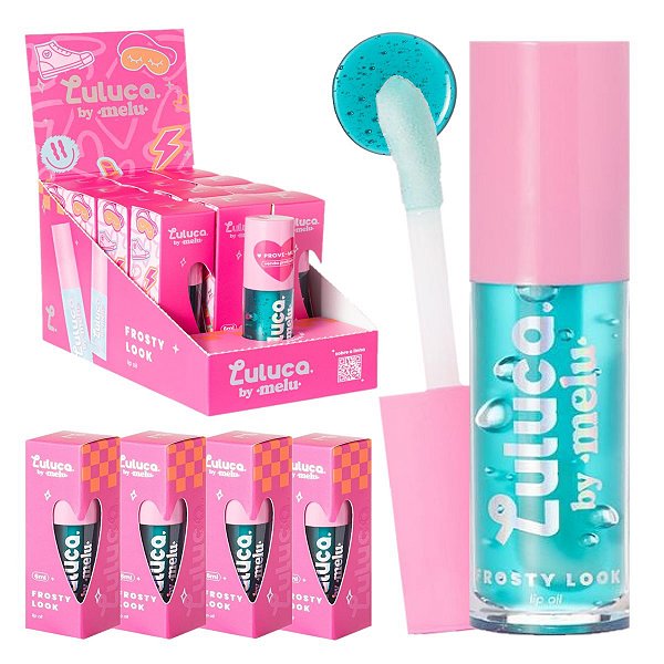 Ruby Rose - Lip Oil Luluca Melu L6511 Frosty Look - 12 Und
