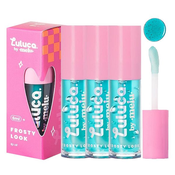 Ruby Rose - Lip Oil Luluca Melu L6511 Frosty Look - 6 Und