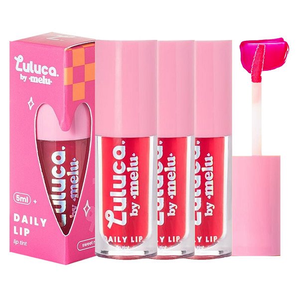 Ruby Rose - Lip Tint Luluca Melu L6604 Sweet Rosy - 6 Und
