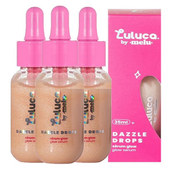 Ruby Rose - Serum Glow Luluca Melu Dazzle Drops S3301 - 6 Un