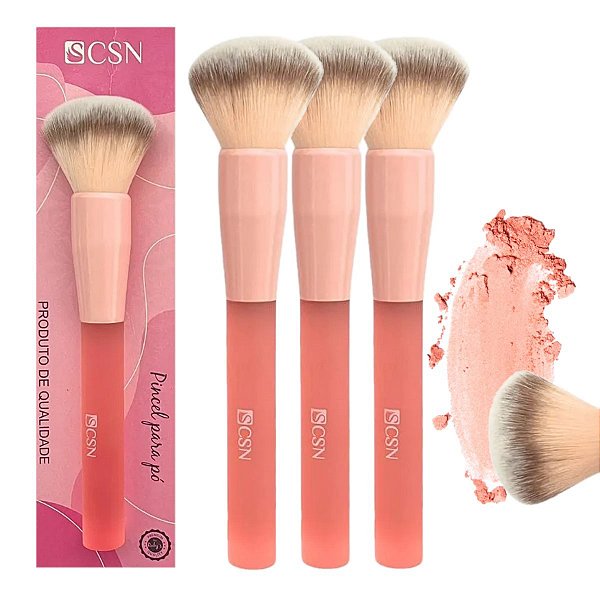 CSN - Pincel para Po Arredondado CP42H - 6 Und