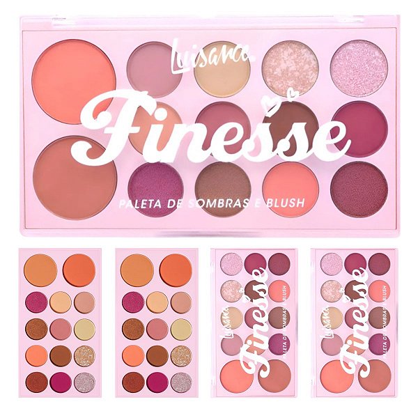 Luisance - Paleta de Sombra e Blush L1116 - 06 Und