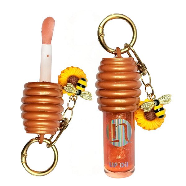 Lua e Neve - Lip Oil Mel Espelhado Chaveiro LN09132