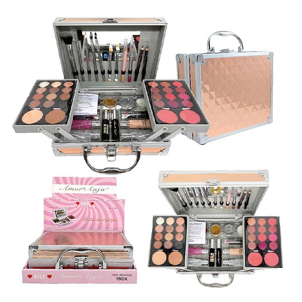 Amor Anjo - Maleta de Maquiagem Kiss KT002