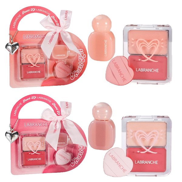 Labranche - Kit Blush Lip Tint EsponjaChaveiro LA7315 - 6 Un