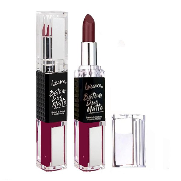 Luisance - Batom Duo Matte Vinho L5311