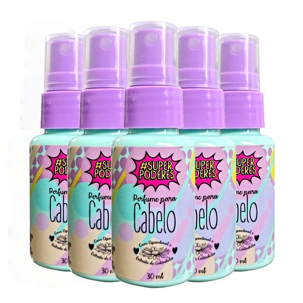 Super Poderes - Perfume para Cabelo Calendula SP90801 - 6 Un