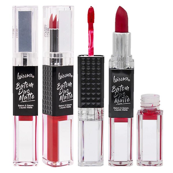 Luisance - Batom Duo Matte Escarlate L5311