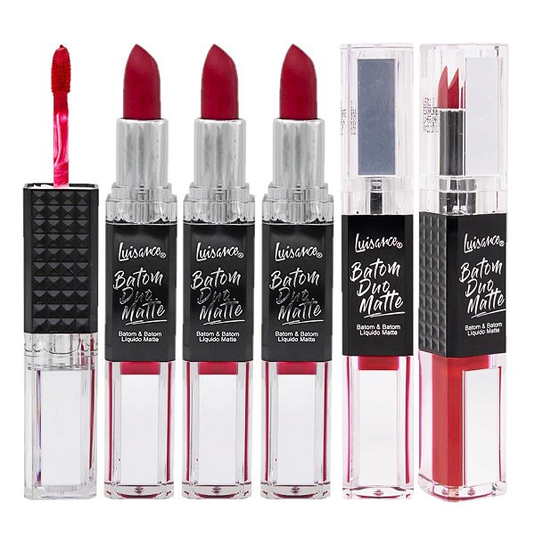 Luisance - Batom Duo Matte Escarlate L5311 - 6 Und