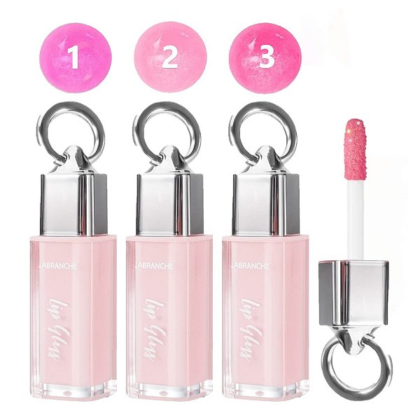 Labranche - Lip Gloss c/ Argola Glitter LA1226