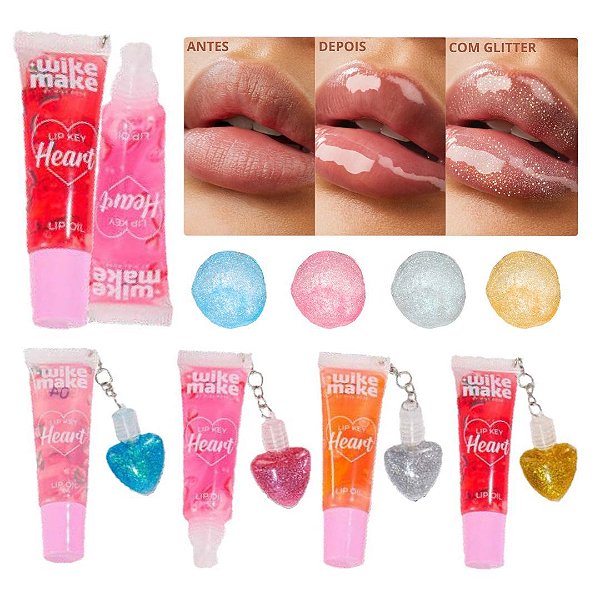 Miss Rose - Lip Oil Lip Key Heart - 04 Und