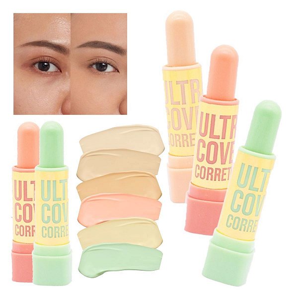 Pink 21 - Corretivo Stick Ultra Cover CS5355 - 6 Und