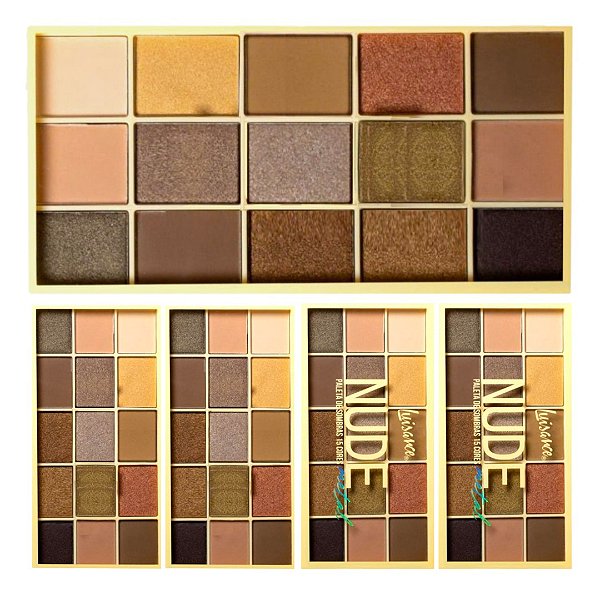 Luisance - Paleta de Sombras Nude Metal L3257 - 06 Und